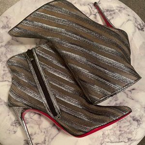 NWT Christian Louboutin Mulicolor Gipsybootie